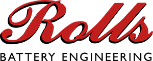 Rolls Battery logo.